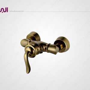 شیر توالت اسپیرال طلایی