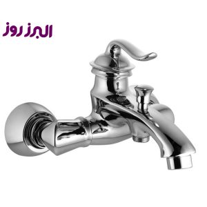شیر دوش اسپیرال کروم برند البرز روز